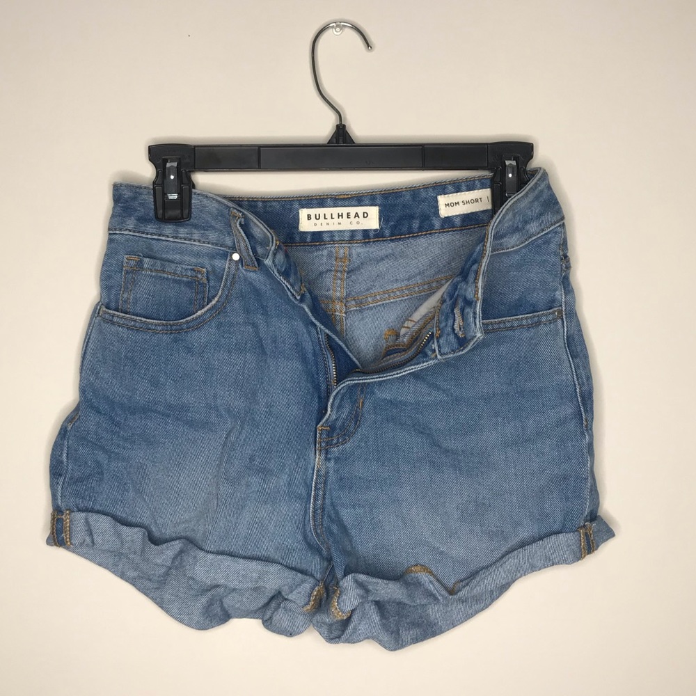 High Waisted Denim Shorts
